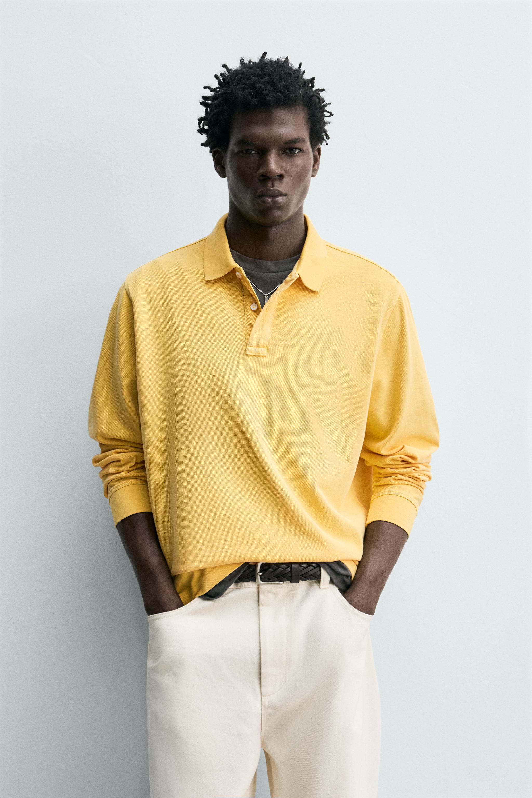 POLO PIQUÉ REGULAR FIT DÉLAVÉ